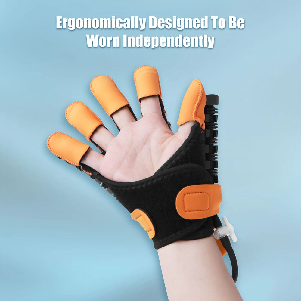 Stroke Hemiplegia Rehabilitation Robot Gloves Hand Finger Training Massage Gloves Rehabilitation Hand Function Recovery Device