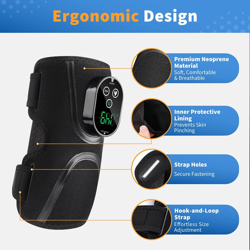Cordless USB Electric elbow Adjustable Elbow Support Brace Electric Heating Elbow Pad warm Wrap Support Elbow Sleeve Protector