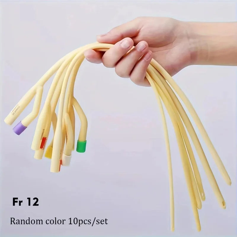 10 pcs/box Urincatheter Medical Two-way Latex Foley Catheter Urine Catheter