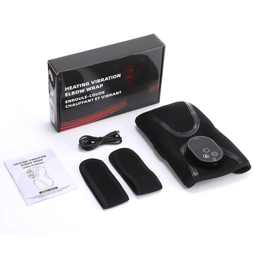 Cordless USB Electric elbow Adjustable Elbow Support Brace Electric Heating Elbow Pad warm Wrap Support Elbow Sleeve Protector