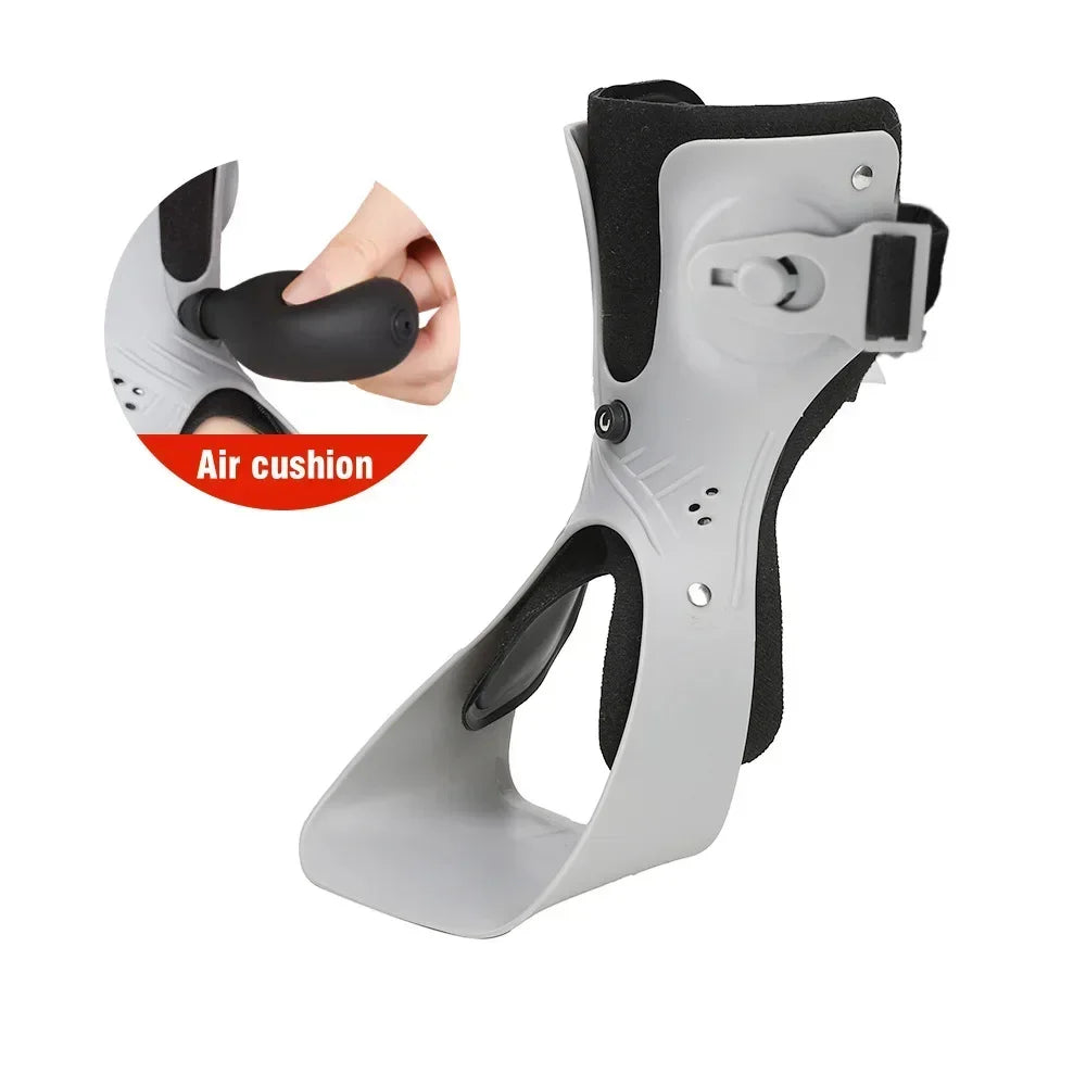 Drop Foot Brace Orthosis with Inflatable Gasbag Balance Foot Corrector Ankle Support for Hemiplegia Patient Stroke Shoes Walking