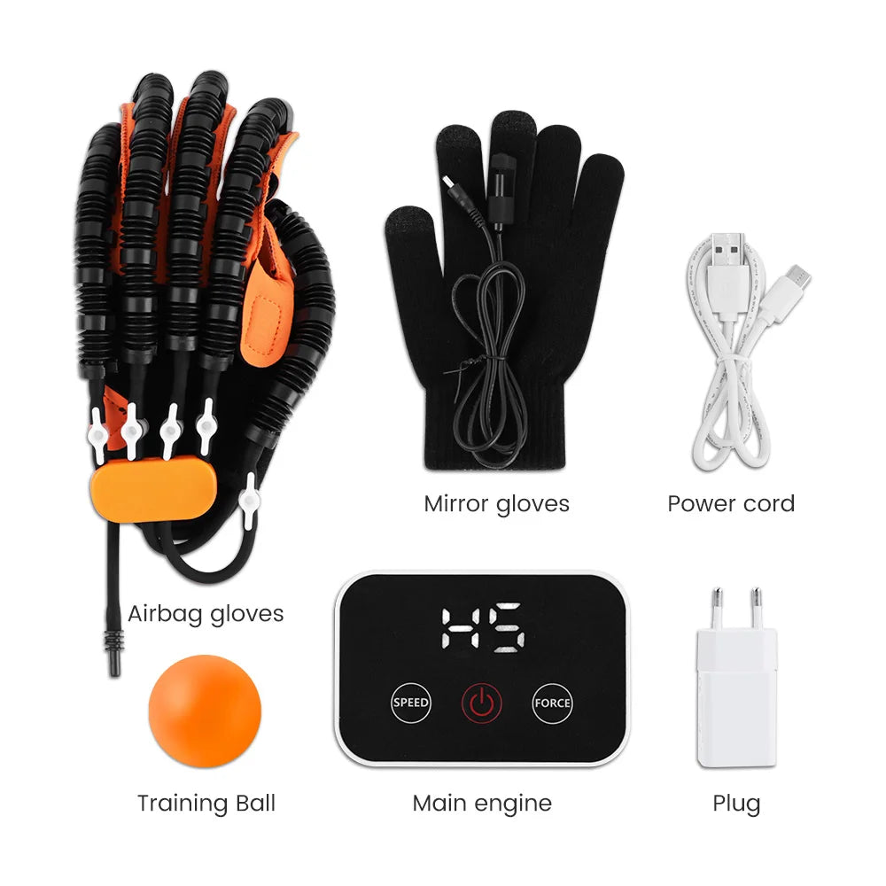 Rehabilitation Robot Glove Hand Exerciser Finger Training Gloves Stroke Hemiplegia Devices Hand Rehabilitation Trainer Rehab