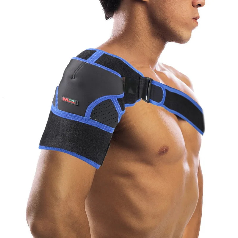 Shoulder Brace with Pressure Pad Neoprene Shoulder Support for Rotator Cuff AC Joint Dislocated Shoulder Compression Sleeve