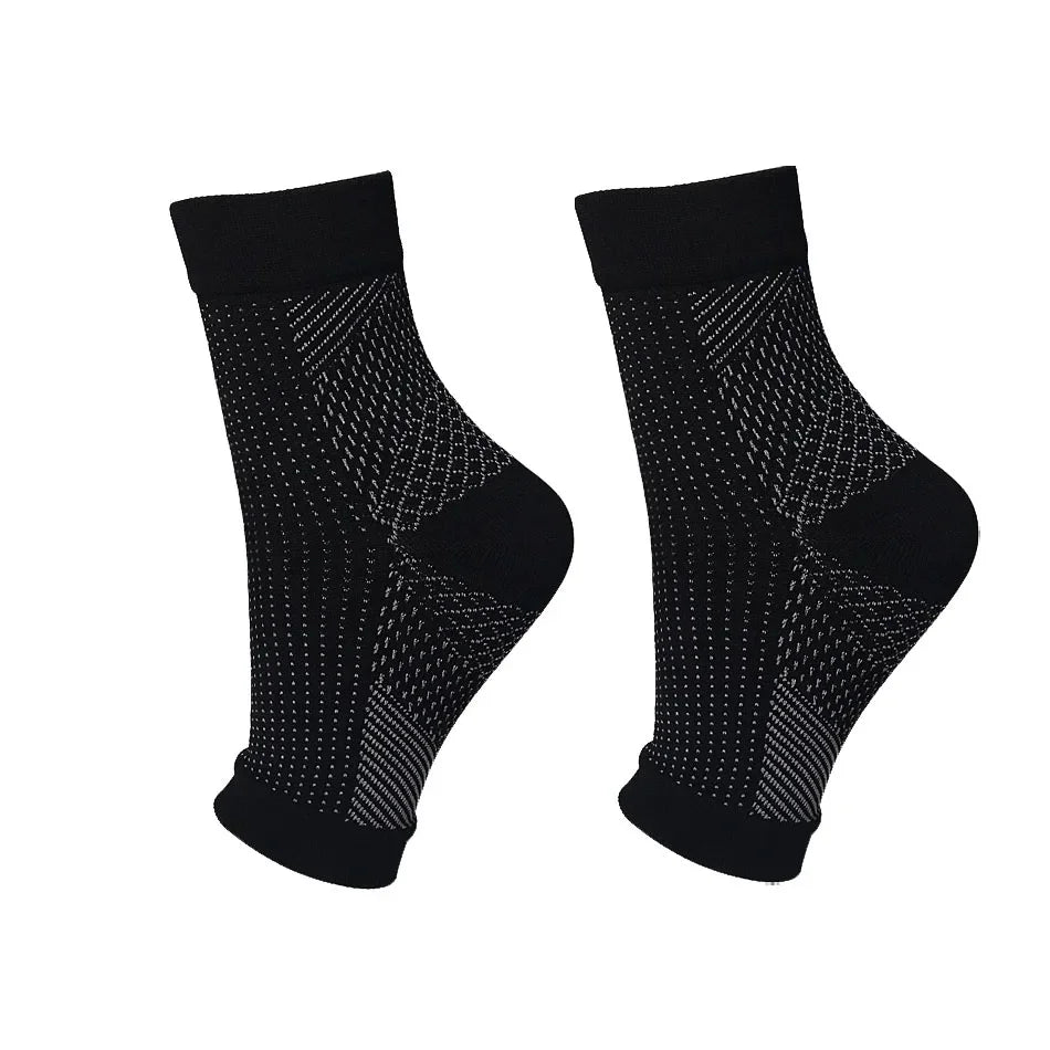 1pair Plantar Fasciitis Compression Socks Sports Ankle Support Brace Foot Pain Relief Heel Sleeve for Joint Pain Neuropathy