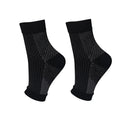 1pair Plantar Fasciitis Compression Socks Sports Ankle Support Brace Foot Pain Relief Heel Sleeve for Joint Pain Neuropathy