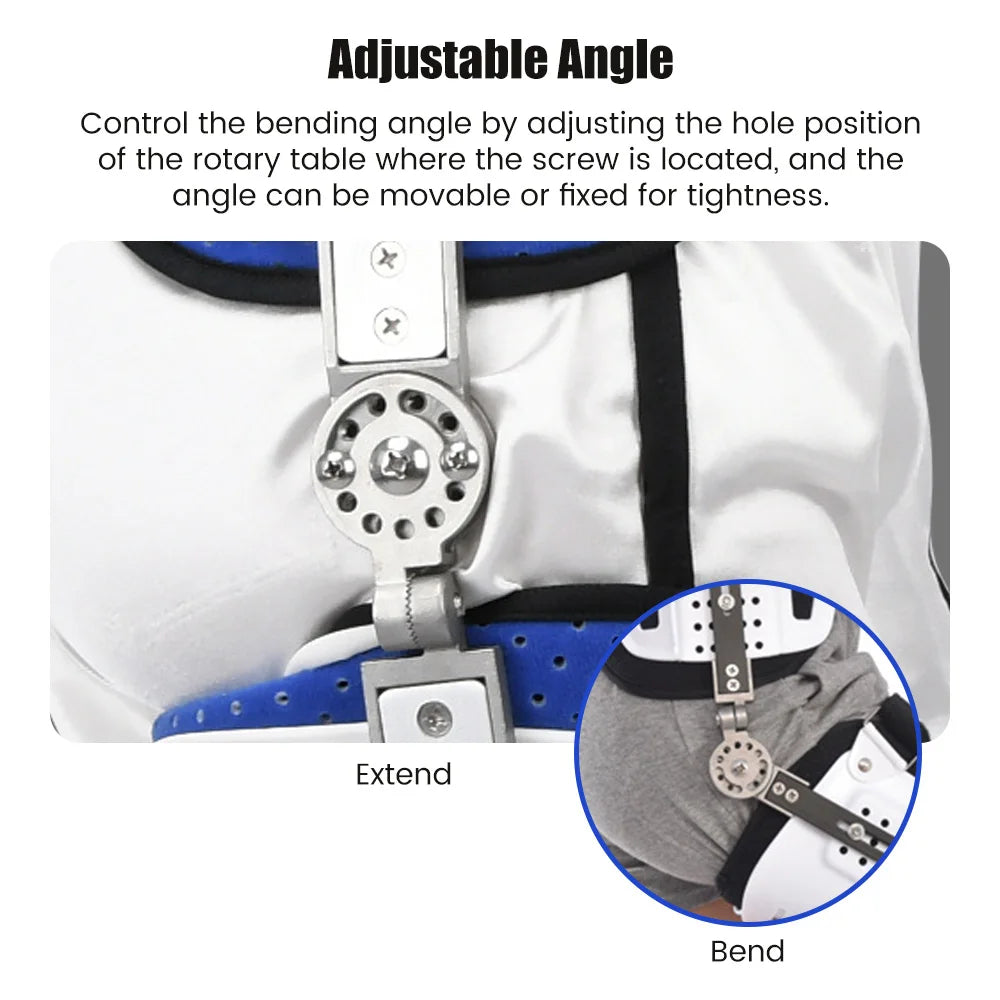 Adjustable Hip Joint Fixation Brace Orthopedic Support Bracket Hip Thigh Femoral Fracture Lower Limb Paralysis Rehabilitation