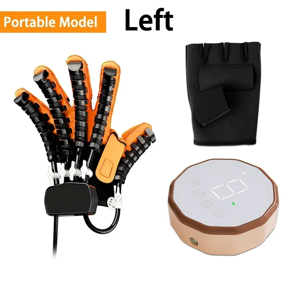 Heated Rehabilitation Robot Gloves Finger & Hand Function Workout Recovery Tool Hemiplegia Stroke Physiotherapy Training Device