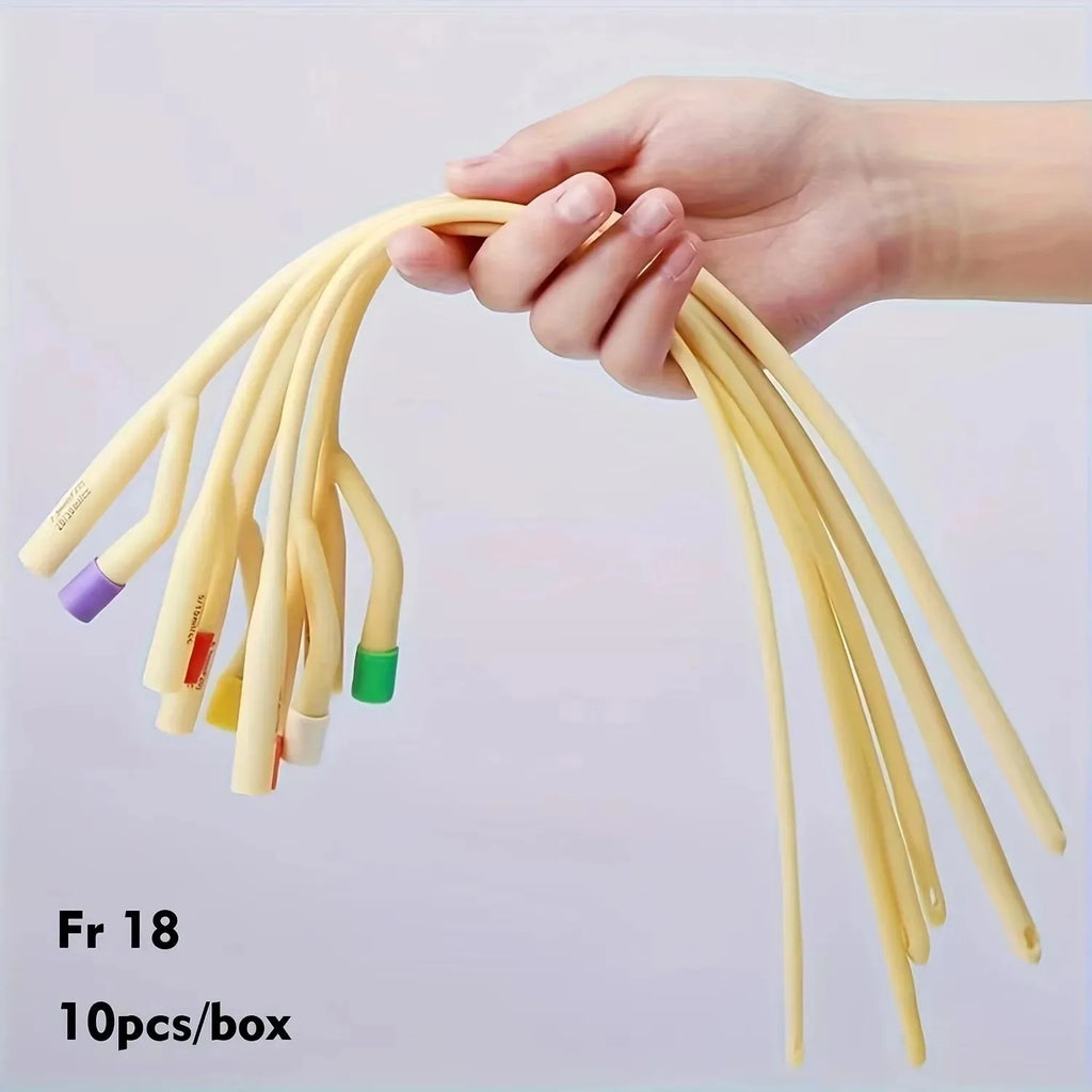 10 pcs/box Urincatheter Medical Two-way Latex Foley Catheter Urine Catheter