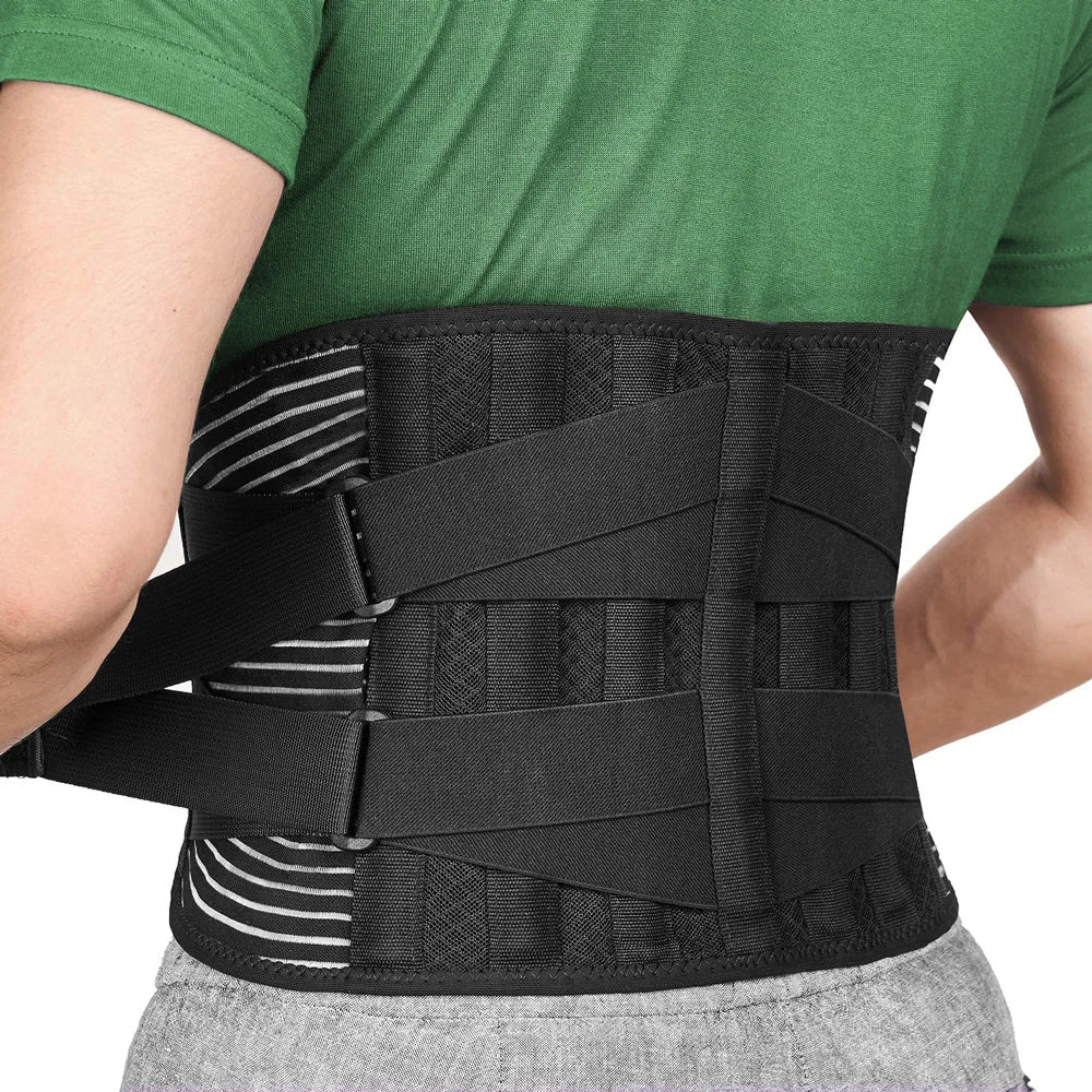 Hot sale Back Braces Waist Belt Men Women Work Lower Back Pain Relief Breathable Anti-skid Spine Lumbar Support Belt