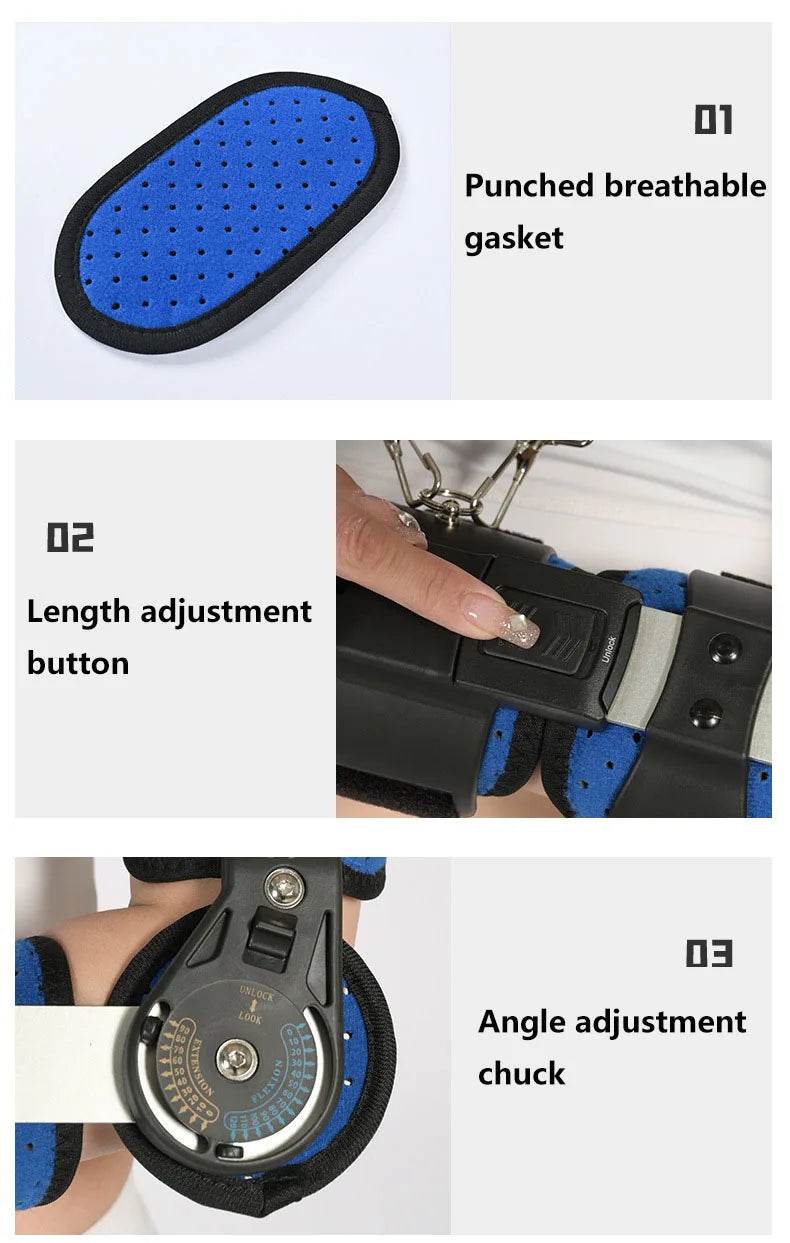Adjustable Elbow Brace Hinged ROM Elbow Brace Post OP Elbow Brace Arm Injury Recovery Lightweight And Breathable
