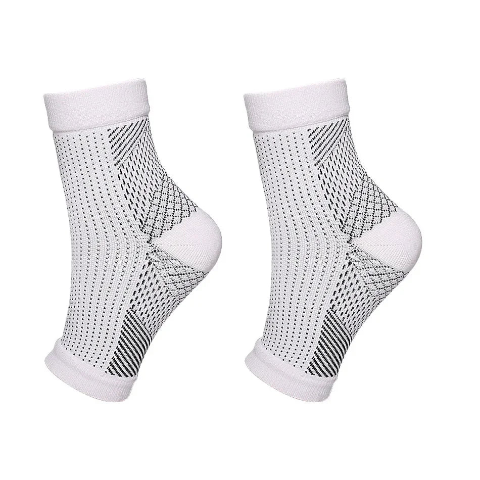 1pair Plantar Fasciitis Compression Socks Sports Ankle Support Brace Foot Pain Relief Heel Sleeve for Joint Pain Neuropathy