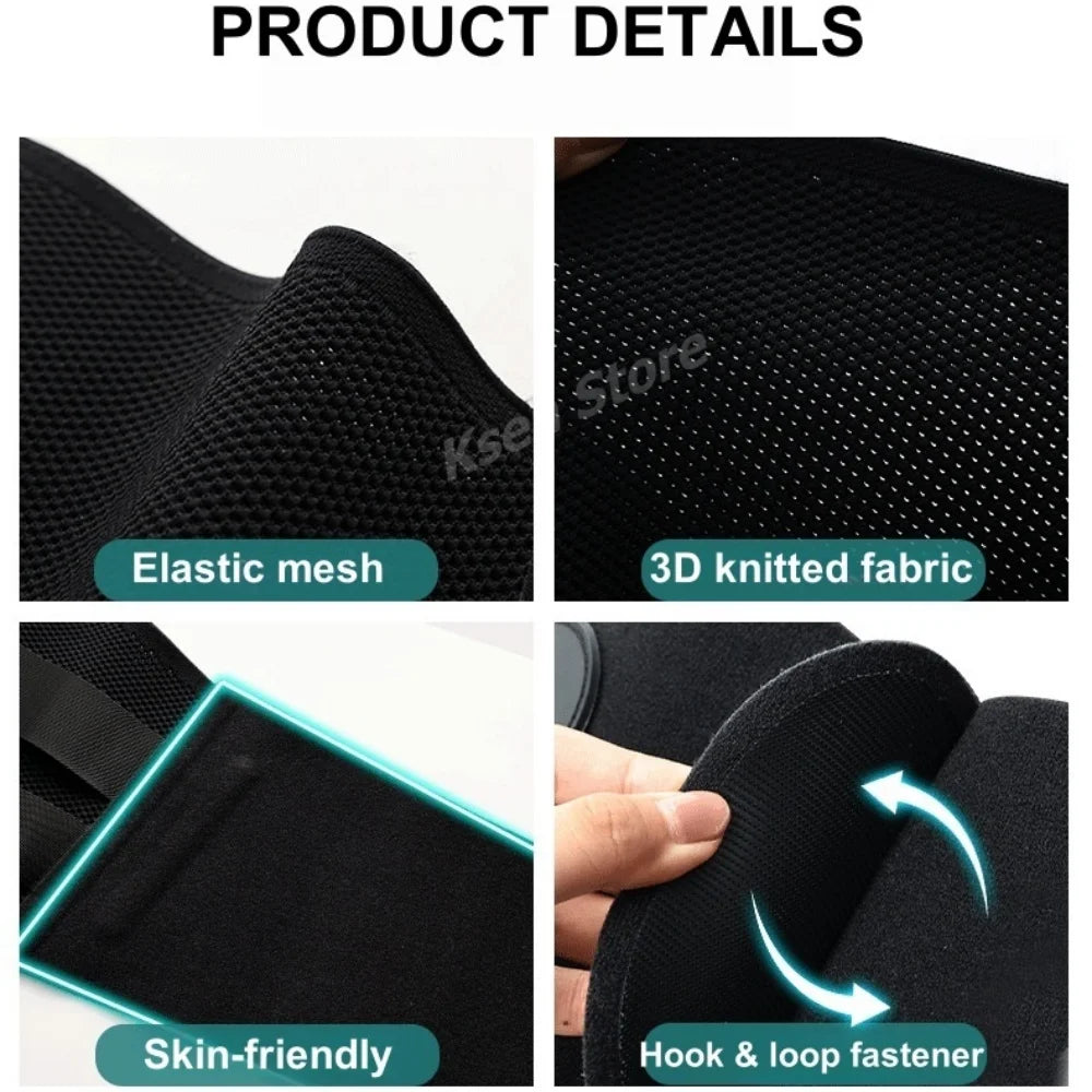 Waist Support Back Brace for Lower Back Pain Relief From Sciatica, Herniated Disc Scoliosis, Decompression Lumbar Support Belt