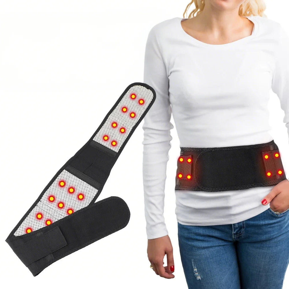 Tourmaline Neck Brace Self-heating Belt Wrap Cervical Protector Magnetic Therapy Support Wrap Band Pain Relief Health Care