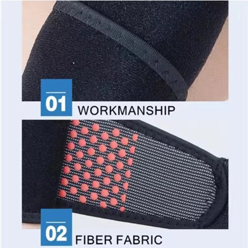 Heated Wrist Brace Self Heating Magnetic Therapy Wrist Support Compression Wrap for Arthritis Pain Relief