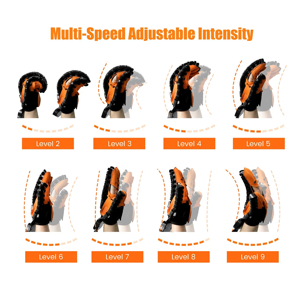 Rehabilitation Robot Glove Hand Device Finger Training Massage Gloves Stroke Hemiplegia Rehabilitation Hand Function Recovery